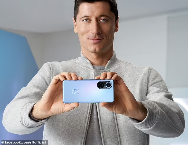 Bayern Munich and Poland star, Lewandowski cuts his ties with Huawei amid reports the Chinese technology company is helping Russia amid invasion of Ukraine