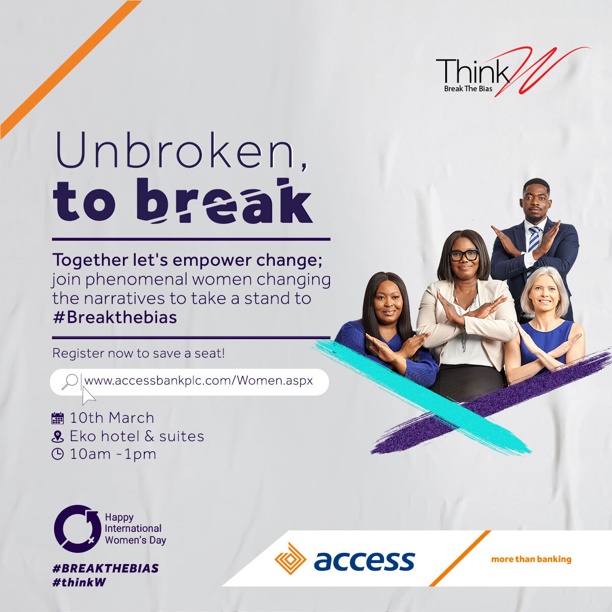 #BreakTheBias: Access Bank Set to celebrate International Women?s Day