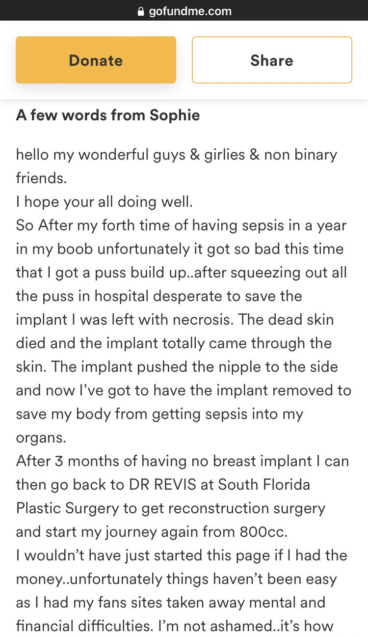 Lady left with deflated boobs after her implant exploded (video)