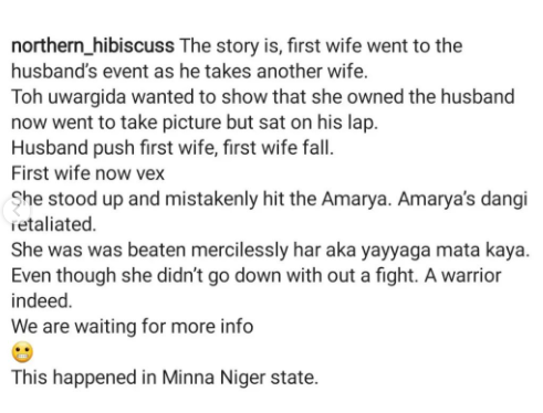 Nigerian lady disrupts her husband