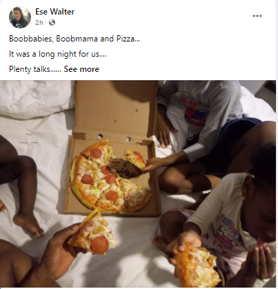 Update: Writer Ese Walter takes custody of her children days after calling out her ex-husband online